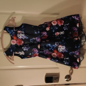 Hi-Lo Sateen Girls Dress Size 9-10